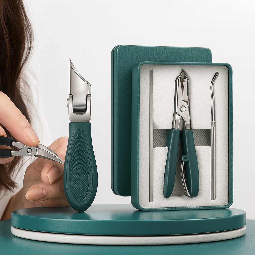 Nagelknipper | Pedicure Set | Nagelverzorgingsset & Teennagelschaar | NagelPedi