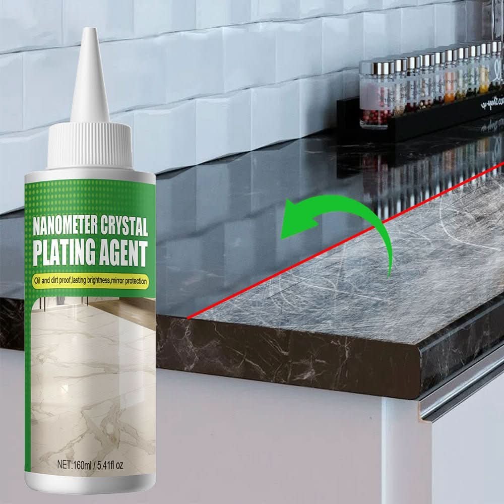 NanoGlanz Steen Coating – Directe Hoogglans Afwerking Voor Marmer, Graniet En Meer