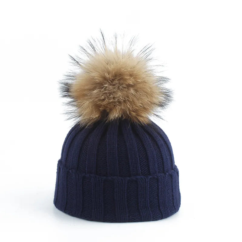 Gebreide Winter-Pompommuts - Felina