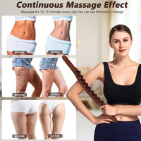 WOOLEASE – Gua Sha Massagestock van Natuurlijk Hout