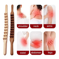 WOOLEASE – Gua Sha Massagestock van Natuurlijk Hout