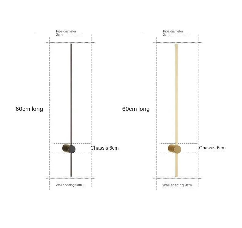 Soren Compacte Wandlamp Voor Moderne Woonruimtes Wandgemonteerd
