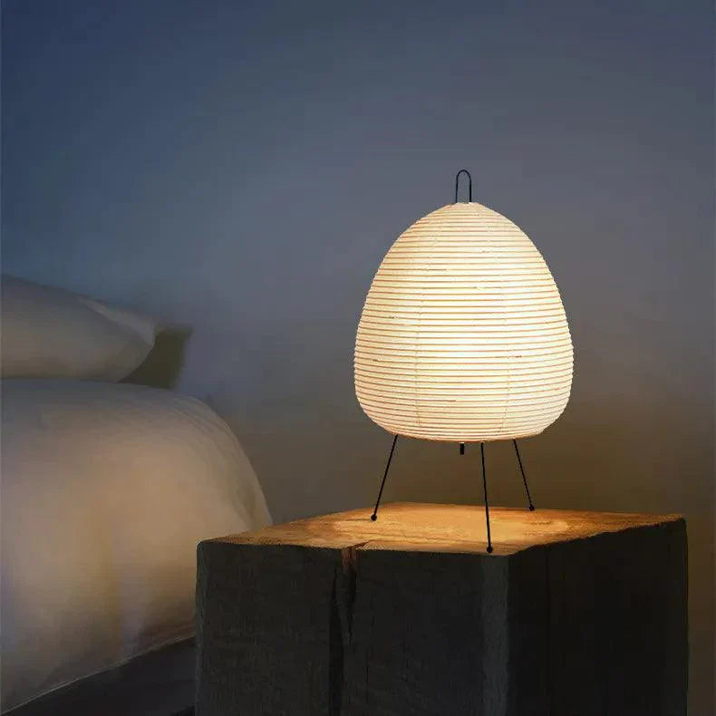Sereni Lamp Rijstpapier Licht | Handgemaakte elegantie voor gezellige, minimalistische ruimtes