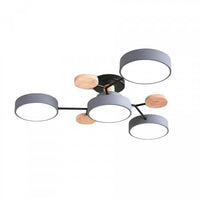 Scandinavische LED Plafondlamp | Vertakt Modern Lichtdesign