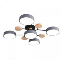 Scandinavische LED Plafondlamp | Vertakt Modern Lichtdesign