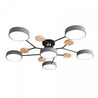 Scandinavische LED Plafondlamp | Vertakt Modern Lichtdesign