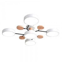 Scandinavische LED Plafondlamp | Vertakt Modern Lichtdesign