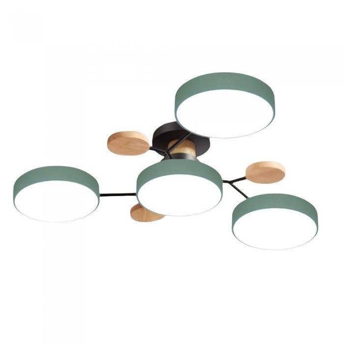 Scandinavische LED Plafondlamp | Vertakt Modern Lichtdesign