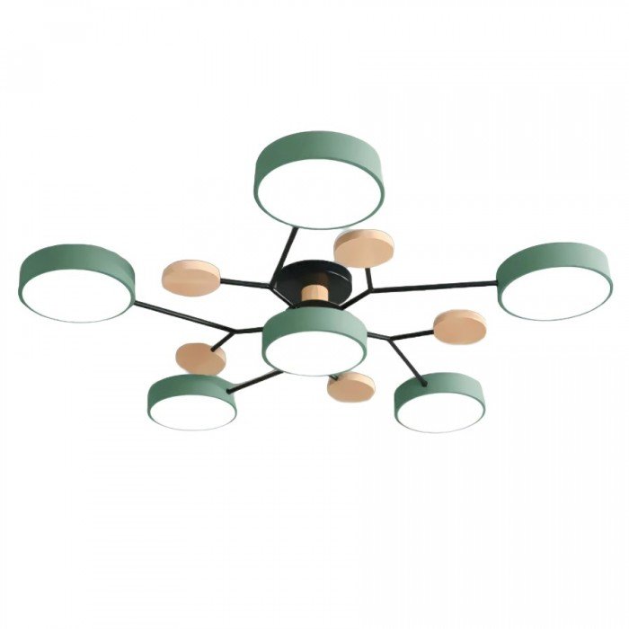 Scandinavische LED Plafondlamp | Vertakt Modern Lichtdesign