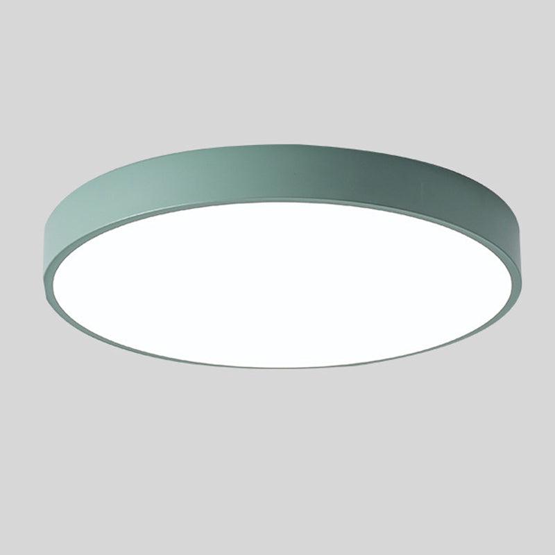 Noordse Houten Macaron Plafondlamp voor Moderne Ruimtes