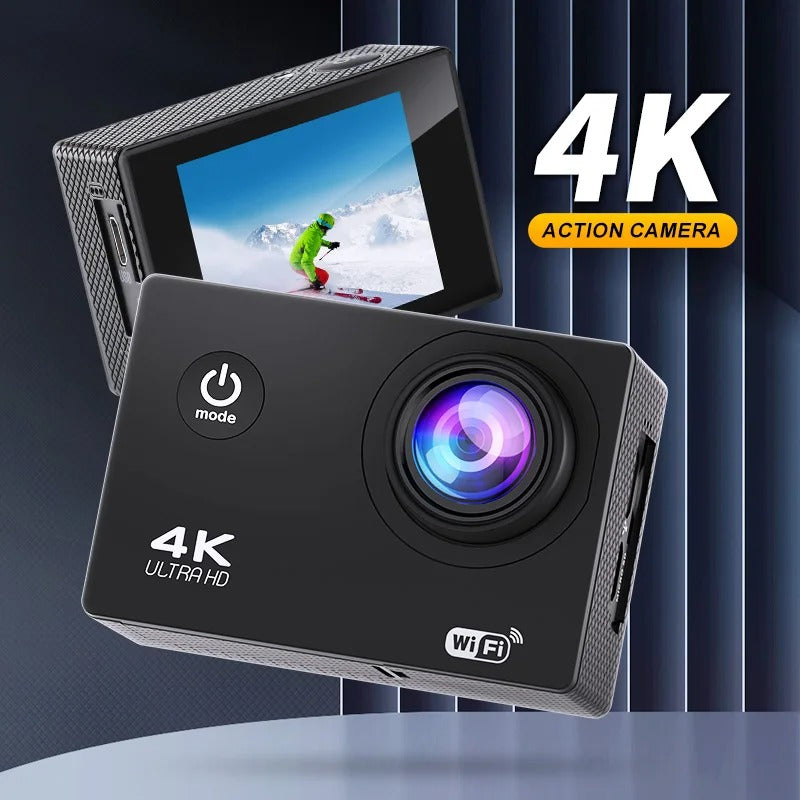 Ultra HD Sport Pro Camera - 4K, WiFi-geactiveerd, Waterdicht