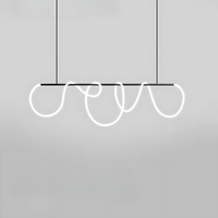 Lunara Moderne Plafond Chandelier Voor Woonruimtes