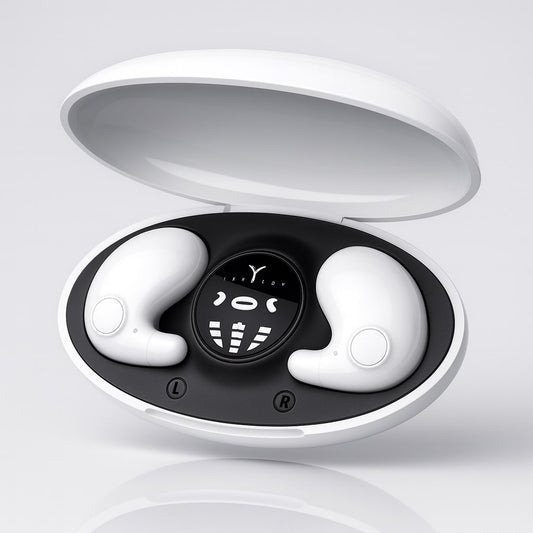 Oordopjes voor slaap en dagelijks gebruik | Ultradunne Bluetooth hoofdtelefoon | Slaapkoptelefoon | DroomBuds