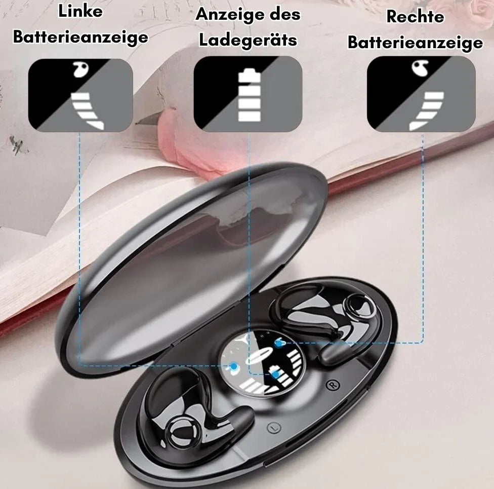 Oordopjes voor slaap en dagelijks gebruik | Ultradunne Bluetooth hoofdtelefoon | Slaapkoptelefoon | DroomBuds