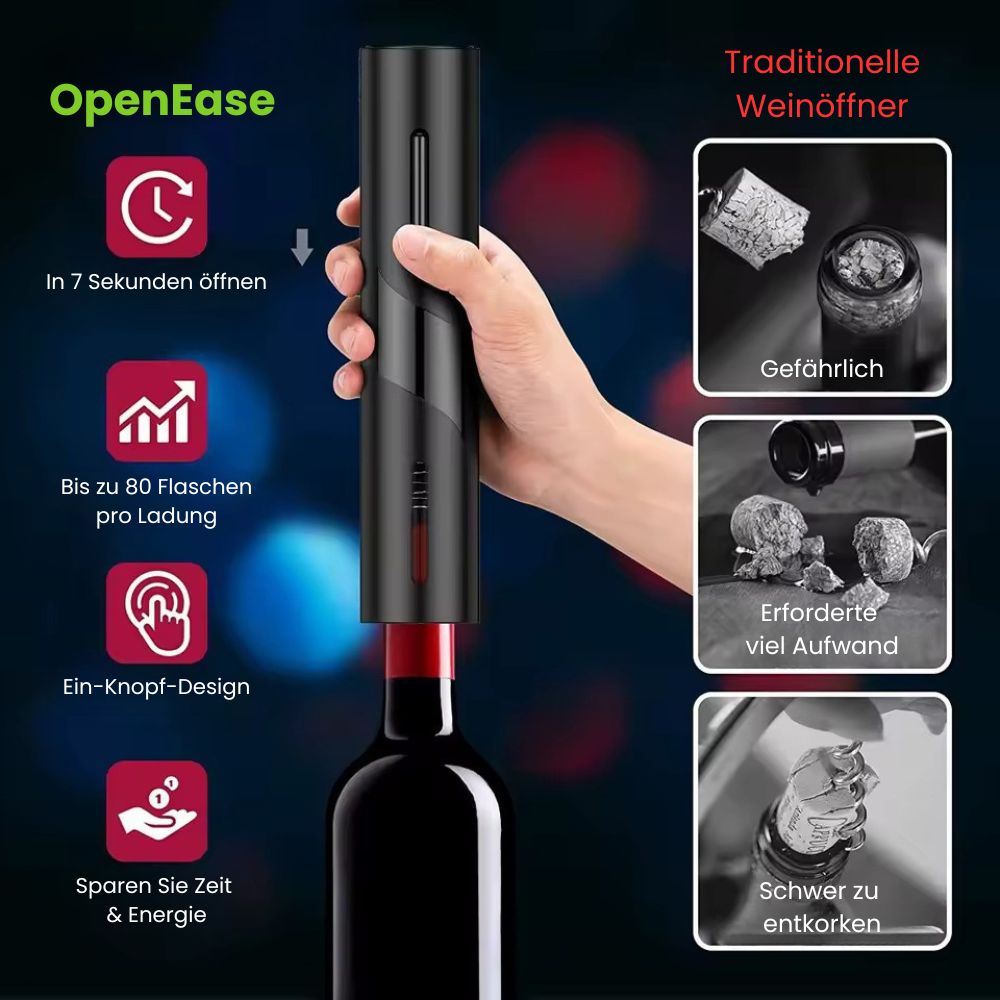 Wijnopener & Bieropener | Flessenopener Set | OpenEase