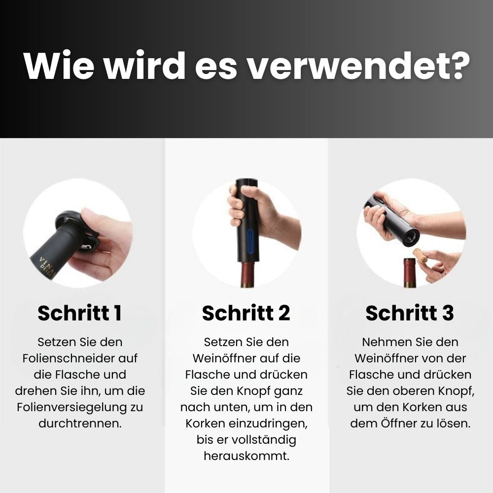 Wijnopener & Bieropener | Flessenopener Set | OpenEase
