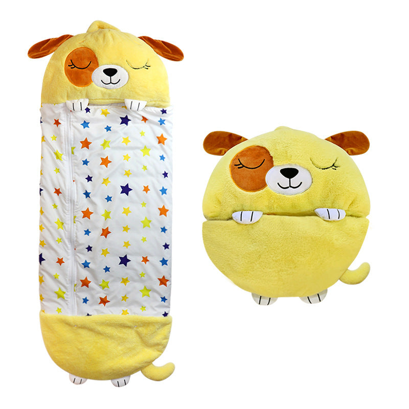 SnuggleBuddy Premium kinderslaapzak | Slaapzak en knuffeldier in één voor warme, veilige nachte