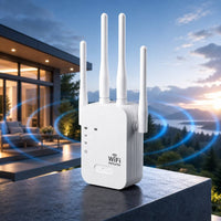 WLAN Versterker voor buiten & binnen | Dual Band WLAN Repeater | Funkhafen