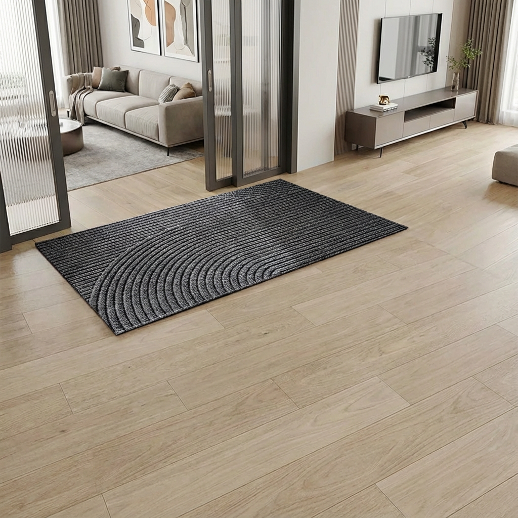 Moderne PVC mat met antislip en zandverwijdering