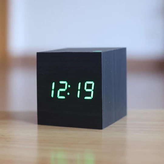 Moderne Digitale Houten Klok