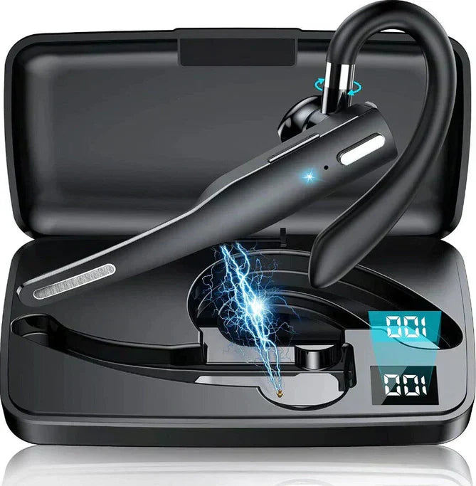 Trucker Dual Mic Draadloze Bluetooth 5.1 Noise Cancelling Headset/Oordopjes