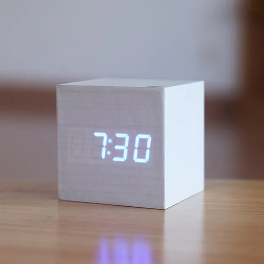 Moderne Digitale Houten Klok