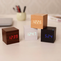 Moderne Digitale Houten Klok