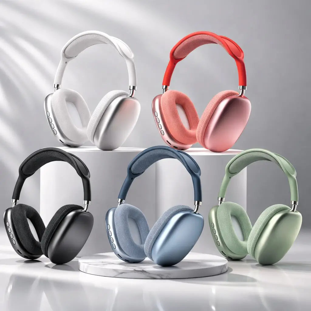 Over-Ear Noise Cancelling Hoofdtelefoon met Bluetooth & Geluidsisolatie (ANC)