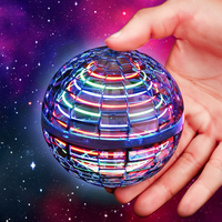 De Originele Flying Orb Ball | Aerodynamische Vliegende Spinner met LED-effecten | 360° Rotatie & Boomerang-functie | Schokbestendige Behuizing & USB Snelladen
