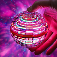 De Originele Flying Orb Ball | Aerodynamische Vliegende Spinner met LED-effecten | 360° Rotatie & Boomerang-functie | Schokbestendige Behuizing & USB Snelladen