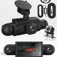 Skanto | 360° Auto Dashcam | DashGard Pro CX360 | Full HD Rijrecorder met Nachtzicht & Parkeerbewaking
