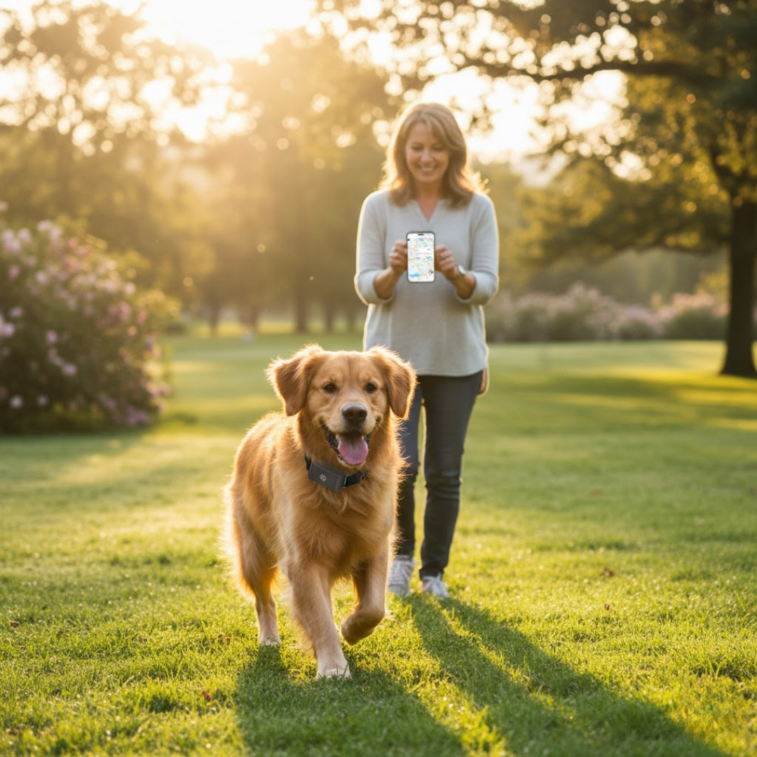 PawGuardian | Waterdichte GPS-halsband voor honden en katten