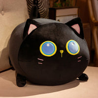 FluffMew Reuzenkat Pluche  | Schattige en oversized opgezette kat voor ontspanning en decor