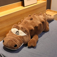 CuddleCroc XL Pluche Kussen | 150CM Grote Zachte Krokodil Knuffeldier Speelgoed voor Kinderen & Geschenken