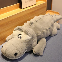 CuddleCroc XL Pluche Kussen | 150CM Grote Zachte Krokodil Knuffeldier Speelgoed voor Kinderen & Geschenken