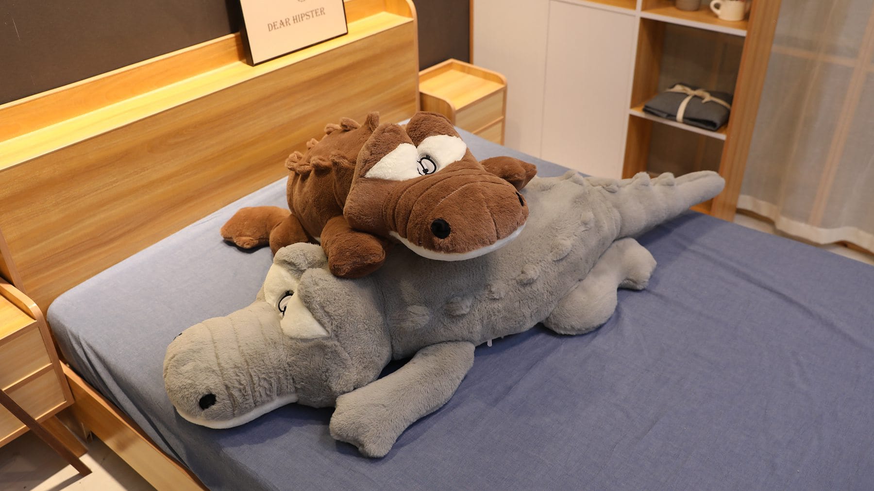 CuddleCroc XL Pluche Kussen | 150CM Grote Zachte Krokodil Knuffeldier Speelgoed voor Kinderen & Geschenken