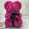 PetalCuddle Eeuwige Roos Beer  | Romantische kunstbloemen teddy voor Moederdag en feesten