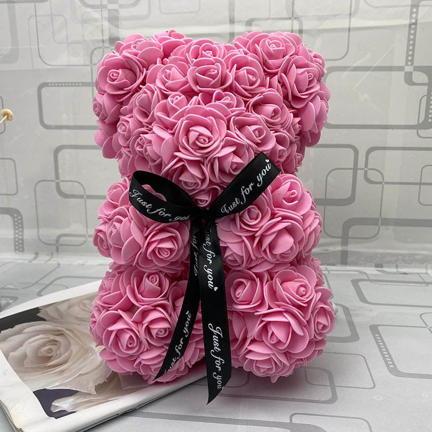 PetalCuddle Eeuwige Roos Beer  | Het ultieme cadeau voor belangrijke mijlpalen in het leven