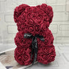 PetalCuddle Eeuwige Roos Beer  | Romantische kunstbloemen teddy voor Moederdag en feesten