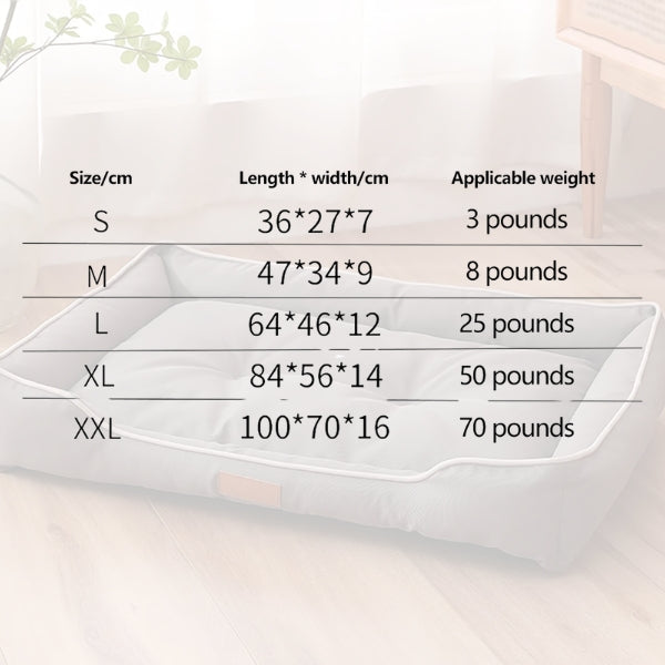 PetLounge | Huisdierbed – Ergonomisch Ontwerp voor een Gezonde Slaap