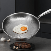 Pan voor Inductie & Gas | Pan zonder Coating van Titanium | Bratix
