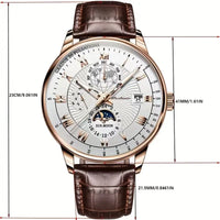 PhaseClock Mechanische Horloge – Automatisch Werk & Saffierglas