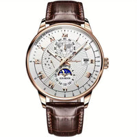 PhaseClock Mechanische Horloge – Automatisch Werk & Saffierglas