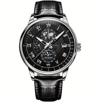PhaseClock Mechanische Horloge – Automatisch Werk & Saffierglas