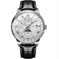 PhaseClock Mechanische Horloge – Automatisch Werk & Saffierglas