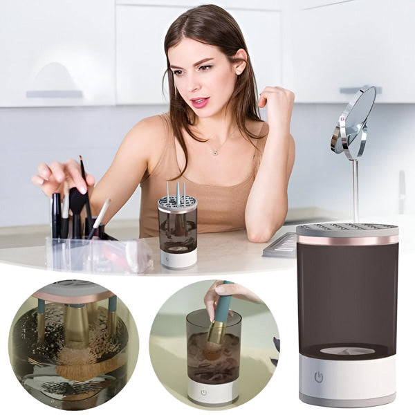 Kwastenreiniger | Make-up Kwasten Reinigen | Elektrische Kwastenreiniger | KwastenClean