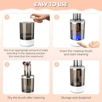 Kwastenreiniger | Make-up Kwasten Reinigen | Elektrische Kwastenreiniger | KwastenClean