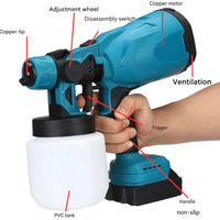 Draadloze elektrische verfspuitpistool – VeloPro