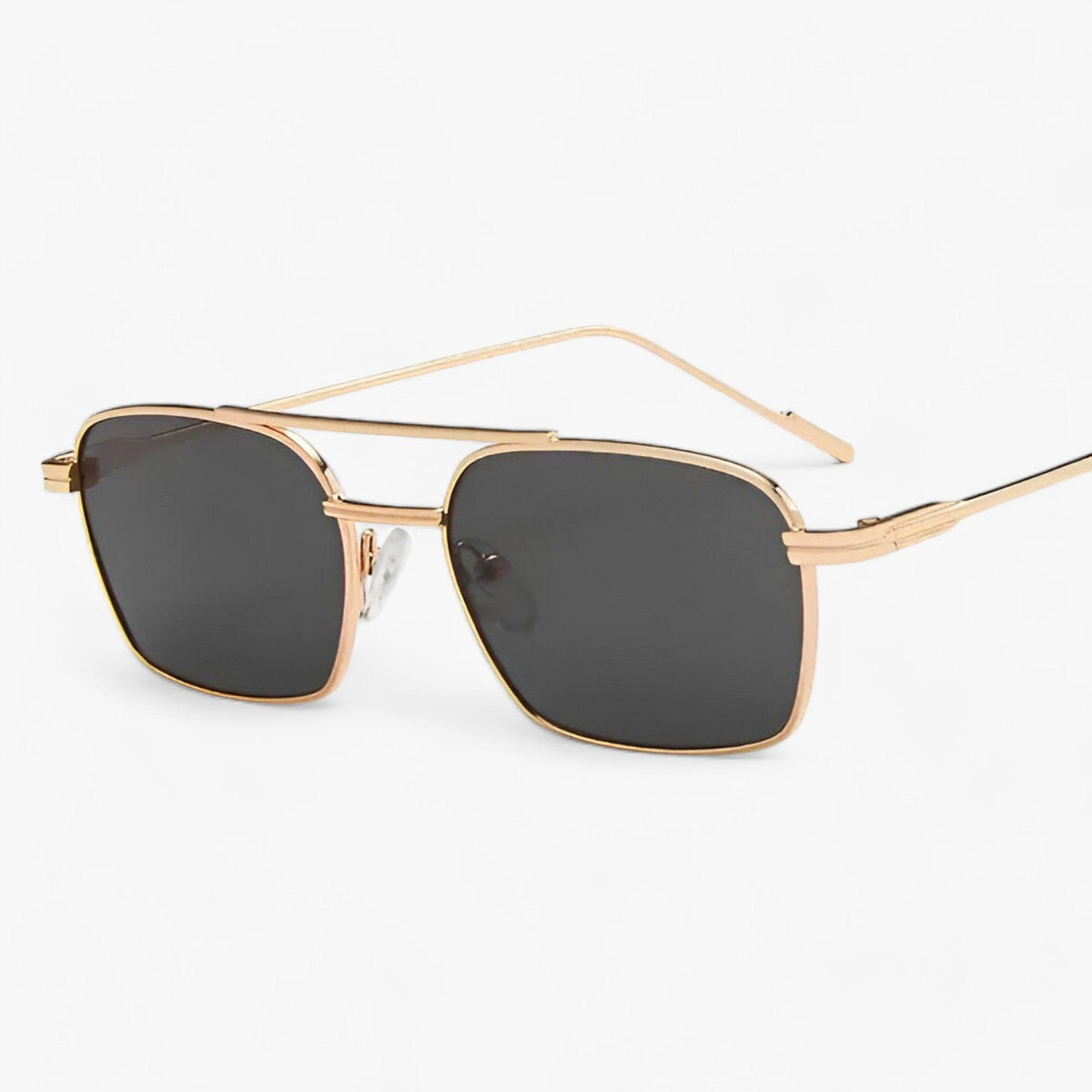 Vintage unisex zonnebril met dubbele brug – Aero