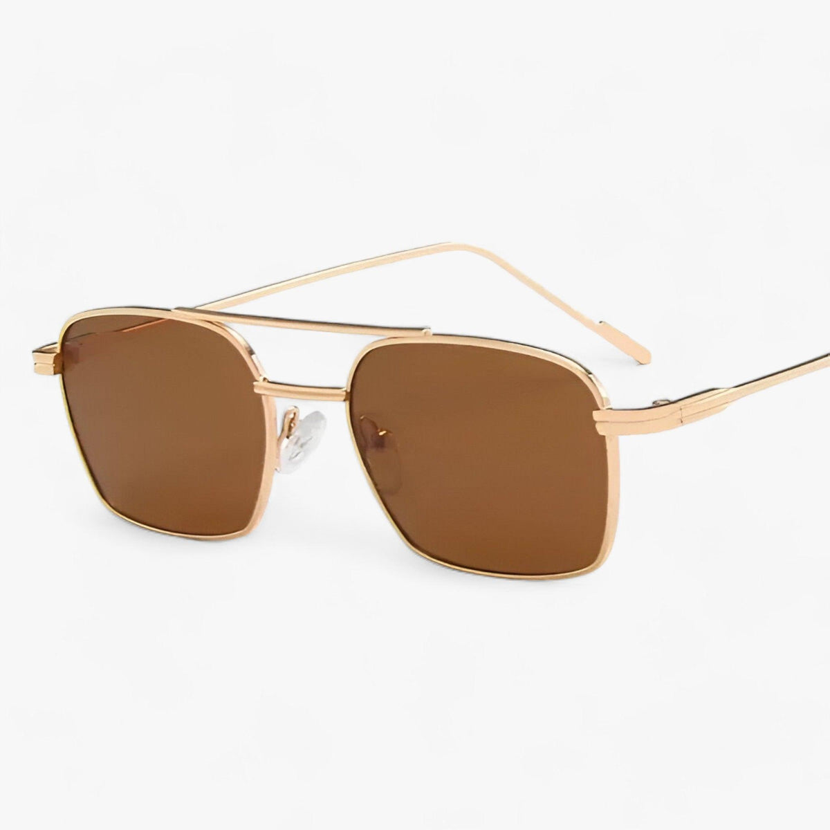 Vintage unisex zonnebril met dubbele brug – Aero